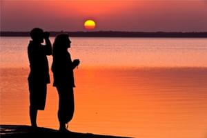 Lake Sibaya sundowners