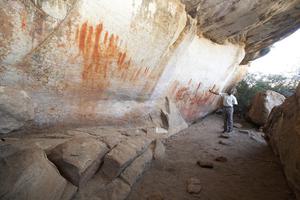 Rock art visit Rock art visit