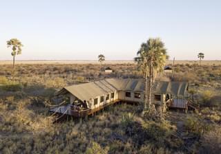 8Camp Kalahari  Famly Tent Arial