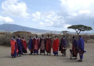 A Masai Village In Tanzania