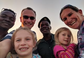 A Family Selfie In Majete A Family Selfie In Majete