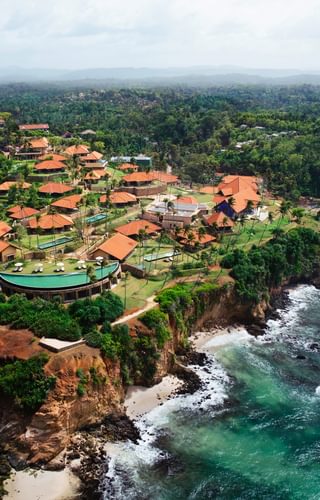 Aerial View Of Cape Welligama Aerial View Of Cape Welligama