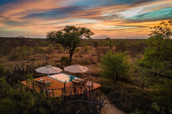 Africa on Foot Safari sunset Africa on Foot Safari sunset