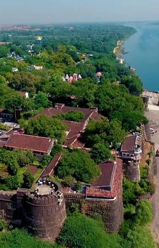 Ahilya Fort From Above