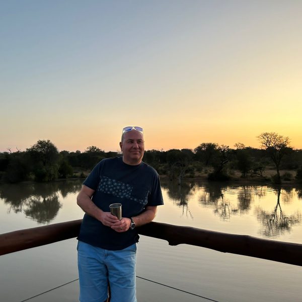 Ali on safari Ali on safari