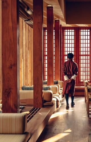 Amankora Bhutan Accommodation Paro Lodge Living Room lounge3