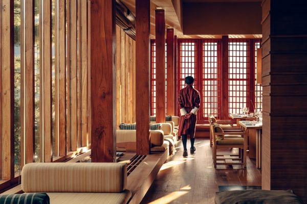 Amankora Bhutan Accommodation Paro Lodge Living Room lounge3 Amankora Bhutan Accommodation Paro Lodge Living Room lounge3