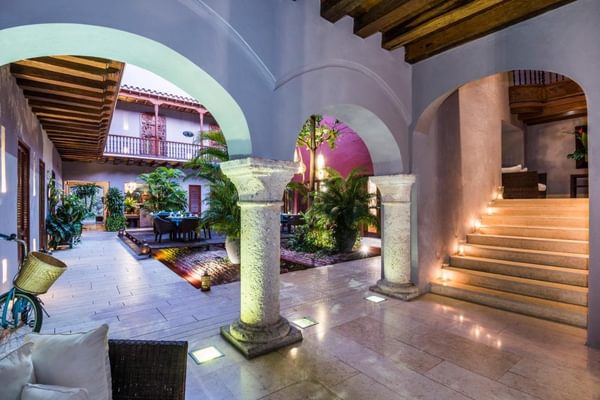 Ananda courtyard view Ananda courtyard view