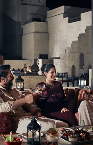 Bab Al Shams Rooftop Lounge Bab Al Shams Rooftop Lounge