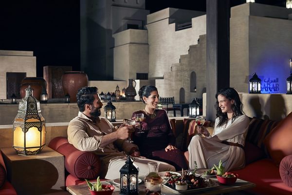 Bab Al Shams Rooftop Lounge Bab Al Shams Rooftop Lounge