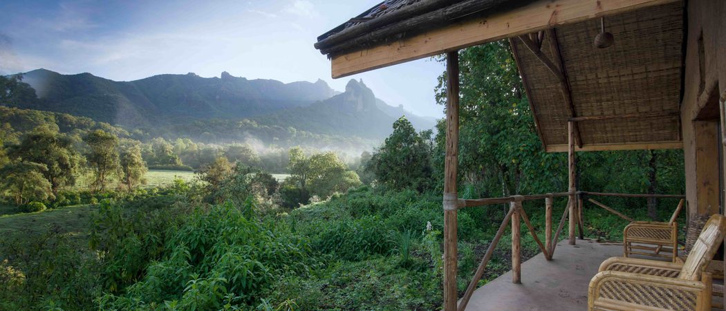 Bale  Mountain  Lodge Side View
