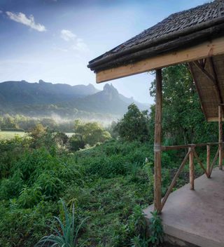 Bale  Mountain  Lodge Side View