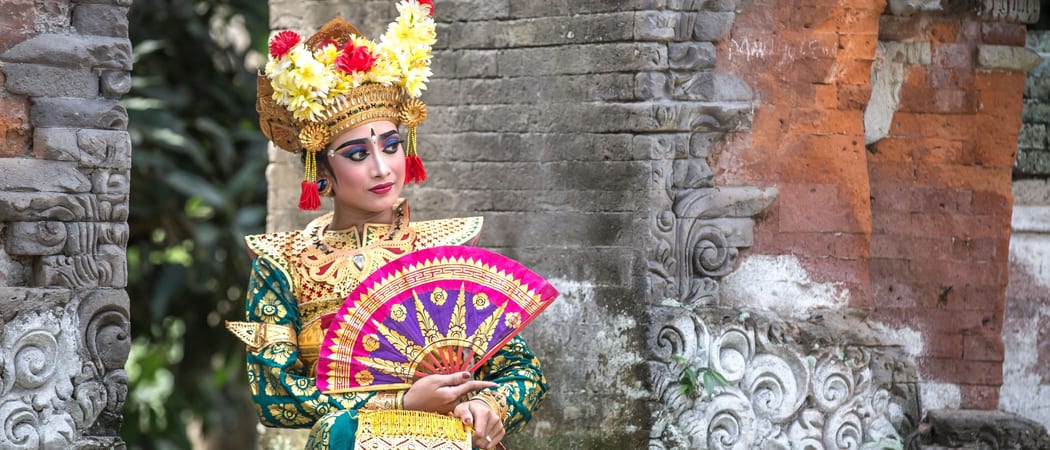 Balinese dancer Bali Indonesia