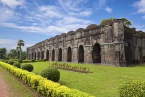 Baradwari  Mosque In  Gaur