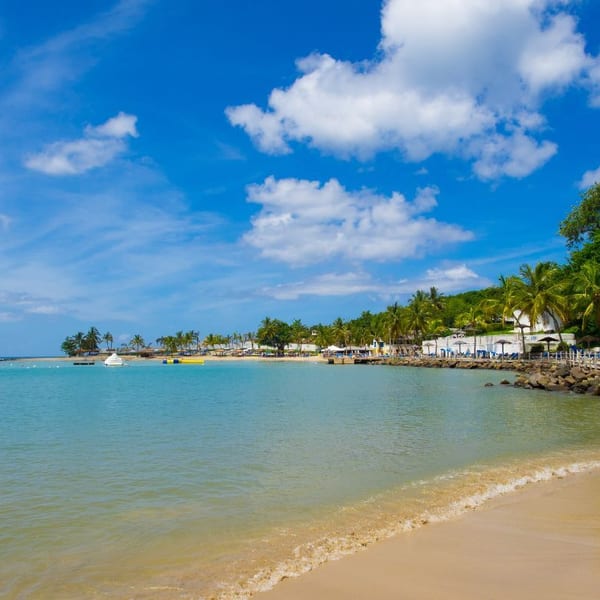 Beach St Lucia Pitos Caribbean