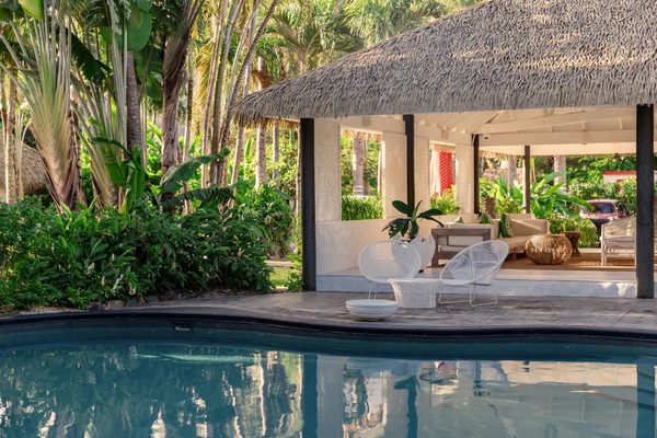Beach front art villas cook islands pool by villa Beach front art villas cook islands pool by villa