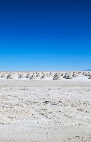 Bolivia salt lake salt flats