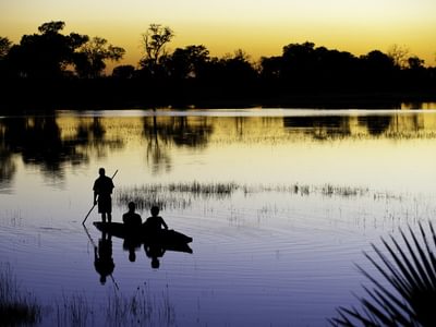 Botswana mokoro dugout canoe Botswana mokoro dugout canoe