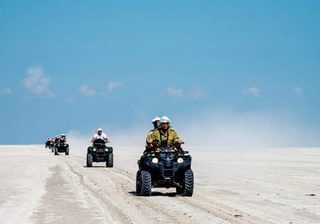 Botswana Makgadikgadi San Camp Activities Quad Biking Botswana Makgadikgadi San Camp Activities Quad Biking