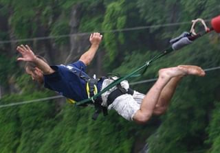 Bungee Jump Over Victoria Falls In Zimbabwe Bungee Jump Over Victoria Falls In Zimbabwe