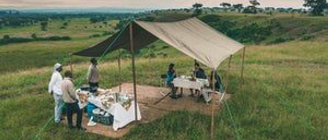 Bush Breakfast Ishasha Wilderness Camp