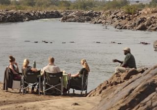 Bush Breakfast At Azura Selous Game Reserve Bush Breakfast At Azura Selous Game Reserve