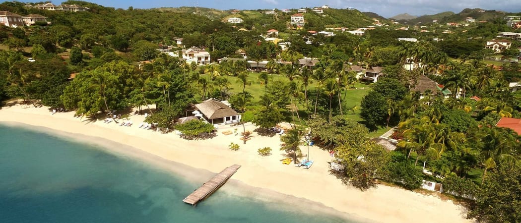 Calabash Hotel Ariel View Grenada