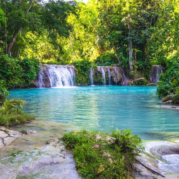 Cambugahay Waterfalls Siquijor Island Philippines 2