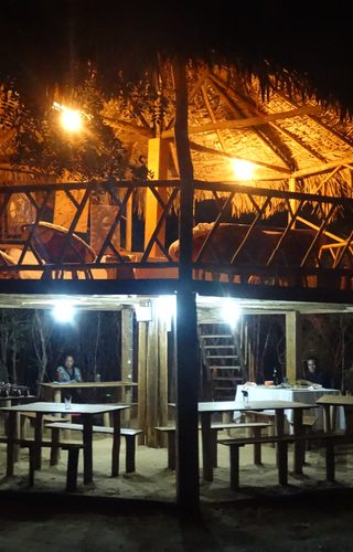 Camp Amoureux At Night Main Building Camp Amoureux At Night Main Building
