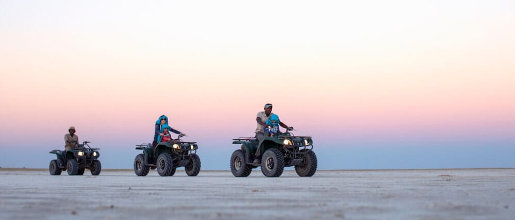 Camp Kalahari Kids on quads