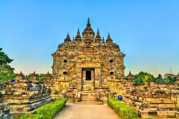 Candi Plaosan temple at Prambana Indonesia Candi Plaosan temple at Prambana Indonesia
