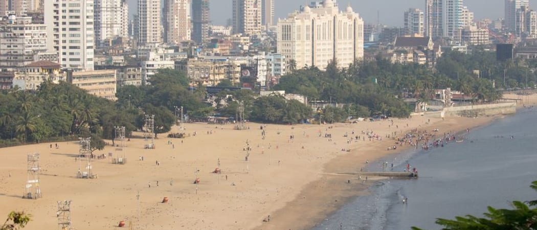 Chowpatty Beach Mumbai India