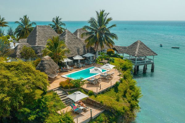 Chuini zanzibar lodge aerial Chuini zanzibar lodge aerial