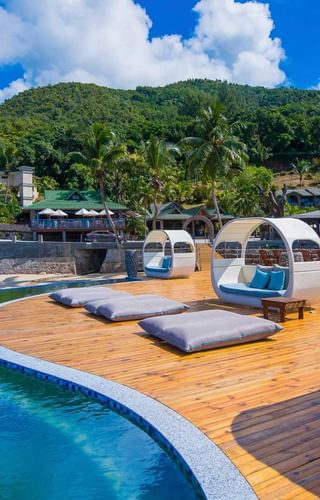 Coco De Mer Hotel Black Parrot Pool And Lounging Coco De Mer Hotel Black Parrot Pool And Lounging