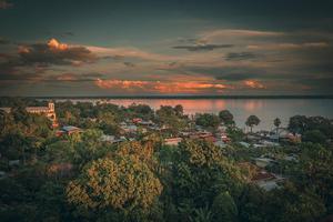 Colombia Amazon village