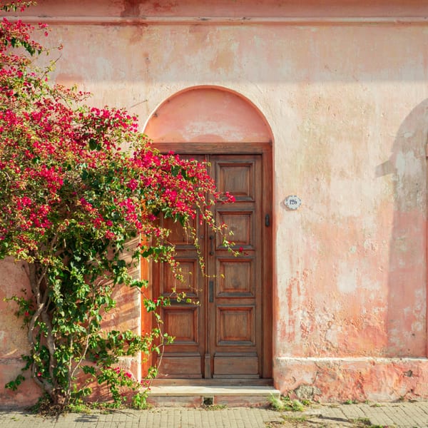 Colonia street Uruguay