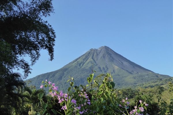 Costa Rica clear sky volcano Costa Rica clear sky volcano