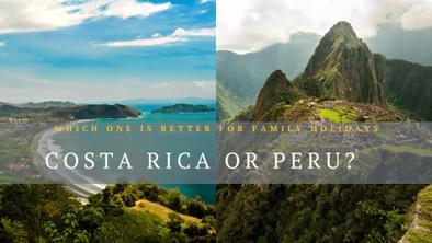Costa Rica or Peru banner photo