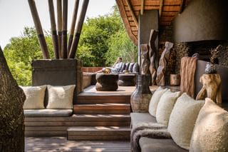 Deck at Singita Boulders South Africa Deck at Singita Boulders South Africa