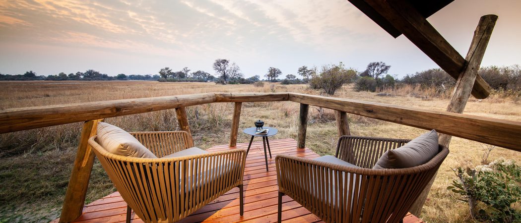 Deck Splash Camp Okavango Botswana Wetu