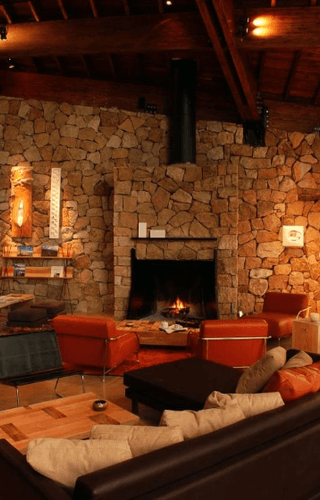 Design Suites fireplace