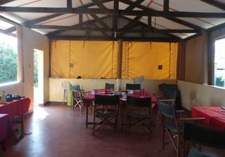 Dining Area At African Impact