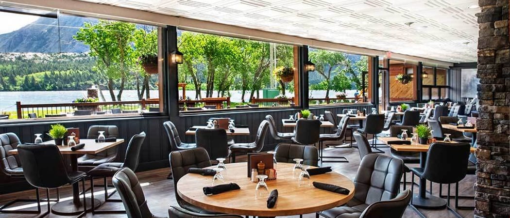 Dining area bayshore Inn US