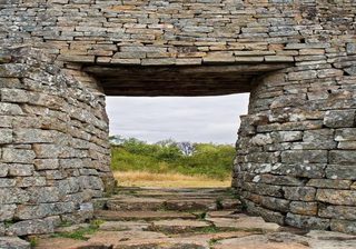 Doorway At Great Zimbabwe Doorway At Great Zimbabwe