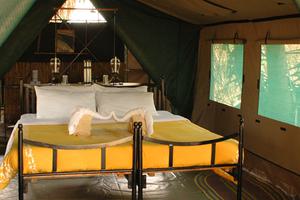 Double Tent At Lake Manze Camp Double Tent At Lake Manze Camp