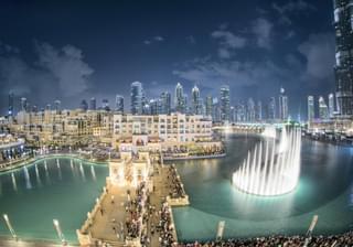Dubai Water Fountain Show