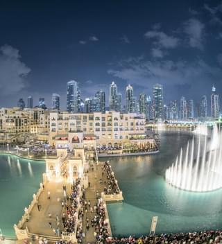 Dubai Water Fountain Show
