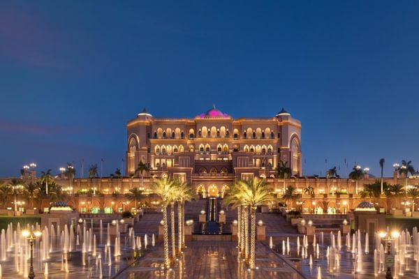 Emirates Palace At Dusk Emirates Palace At Dusk