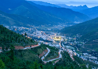 Evening Geography of Thimphu Bhutan Canva Pro Evening Geography of Thimphu Bhutan Canva Pro
