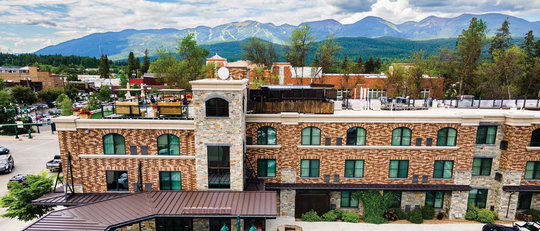 Exterior Aerial The Firebrand Hotel US